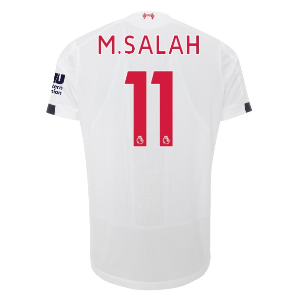 Camiseta Liverpool NO.11 M.Salah 2ª 2019/20 Blanco